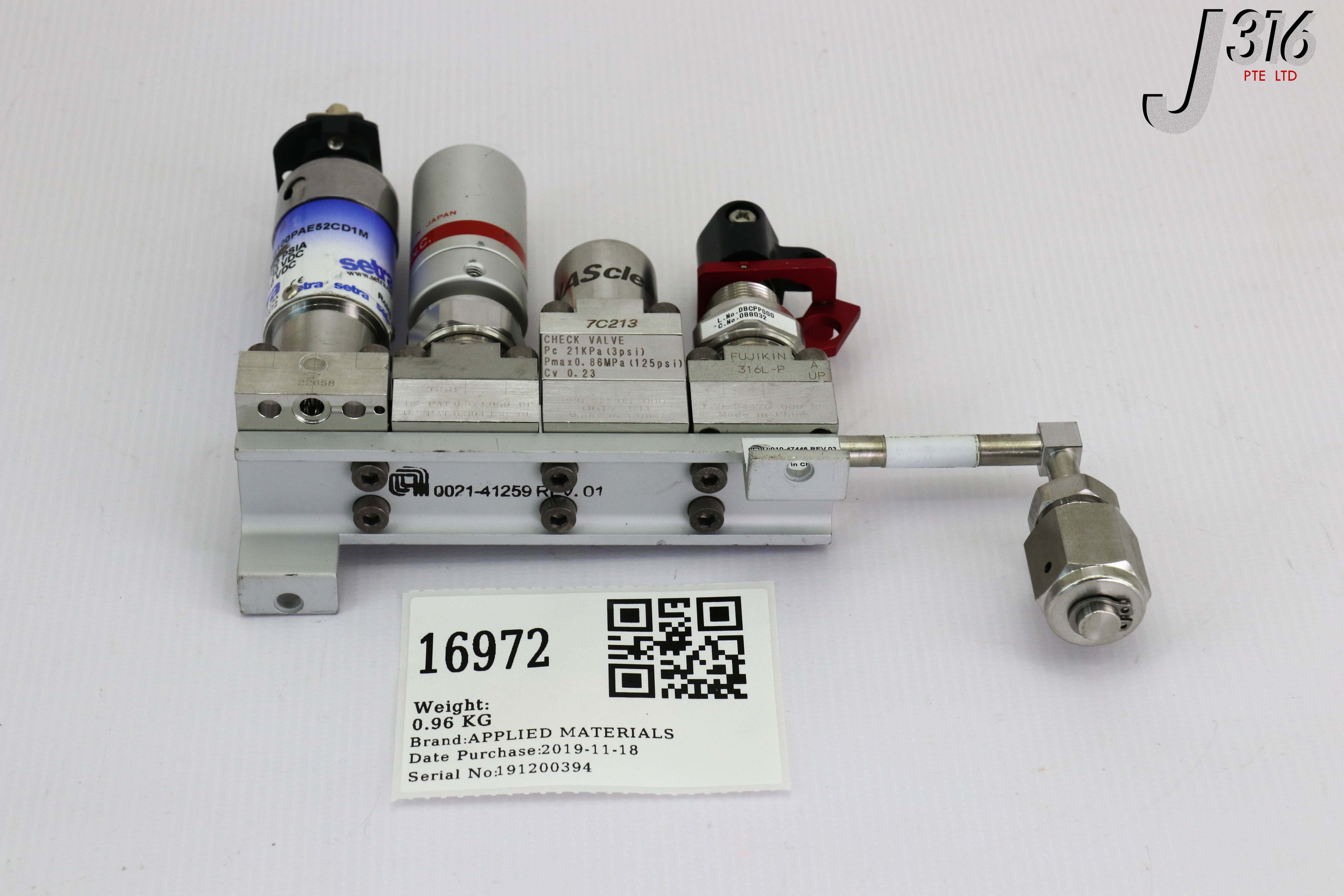 16972 APPLIED MATERIALS WELDMENT VLV MANF 4 STATION 0010-47446 | eBay